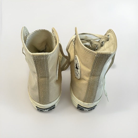 Converse Chuck Taylor All Star Mens 7 Womens 9 Two Tone Sand High Top - Picture 4 of 10